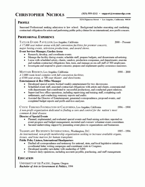 Special Events Security Resume Security Guards Companies