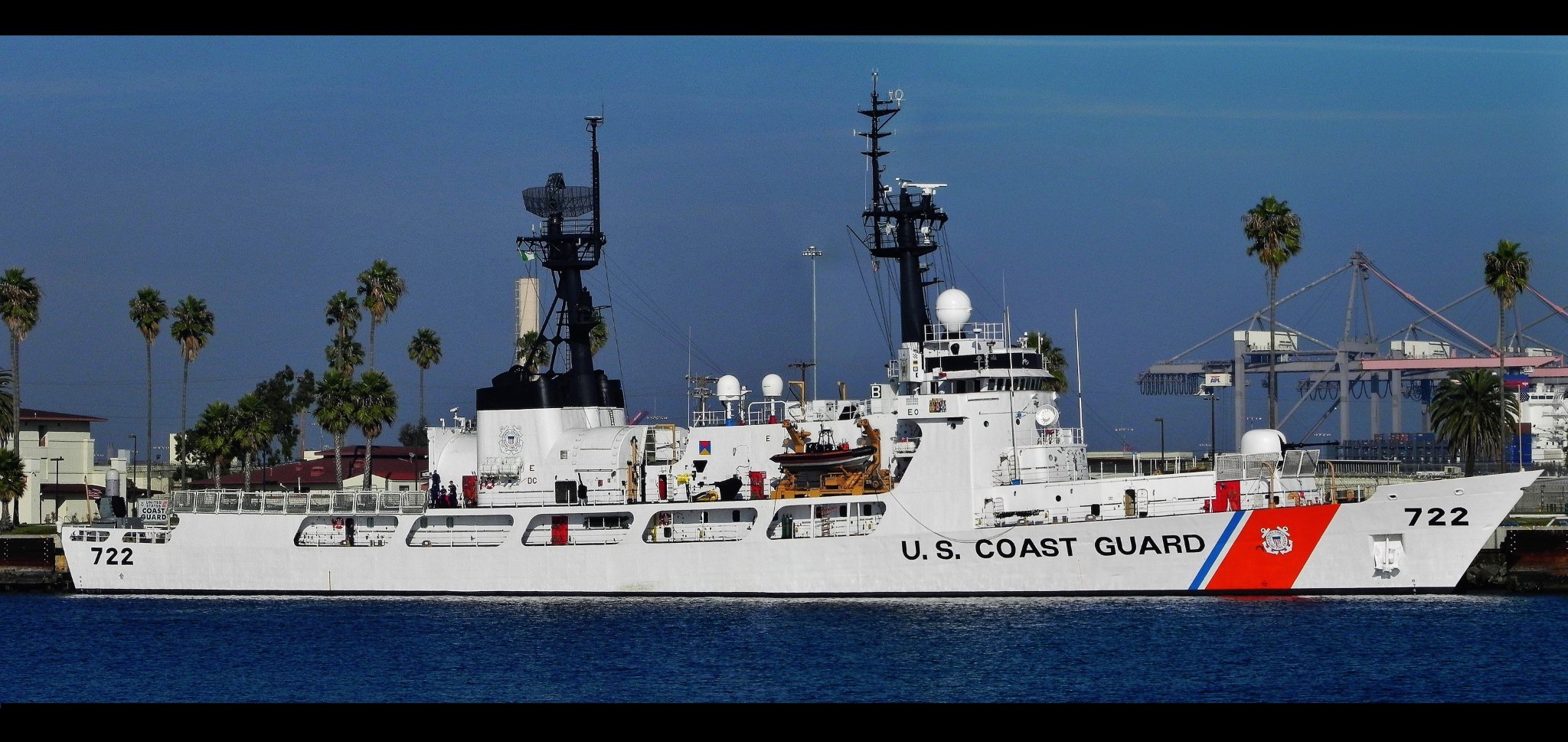 Cutter Morgenthau at U.S. Coast Guard Station San Pedro
