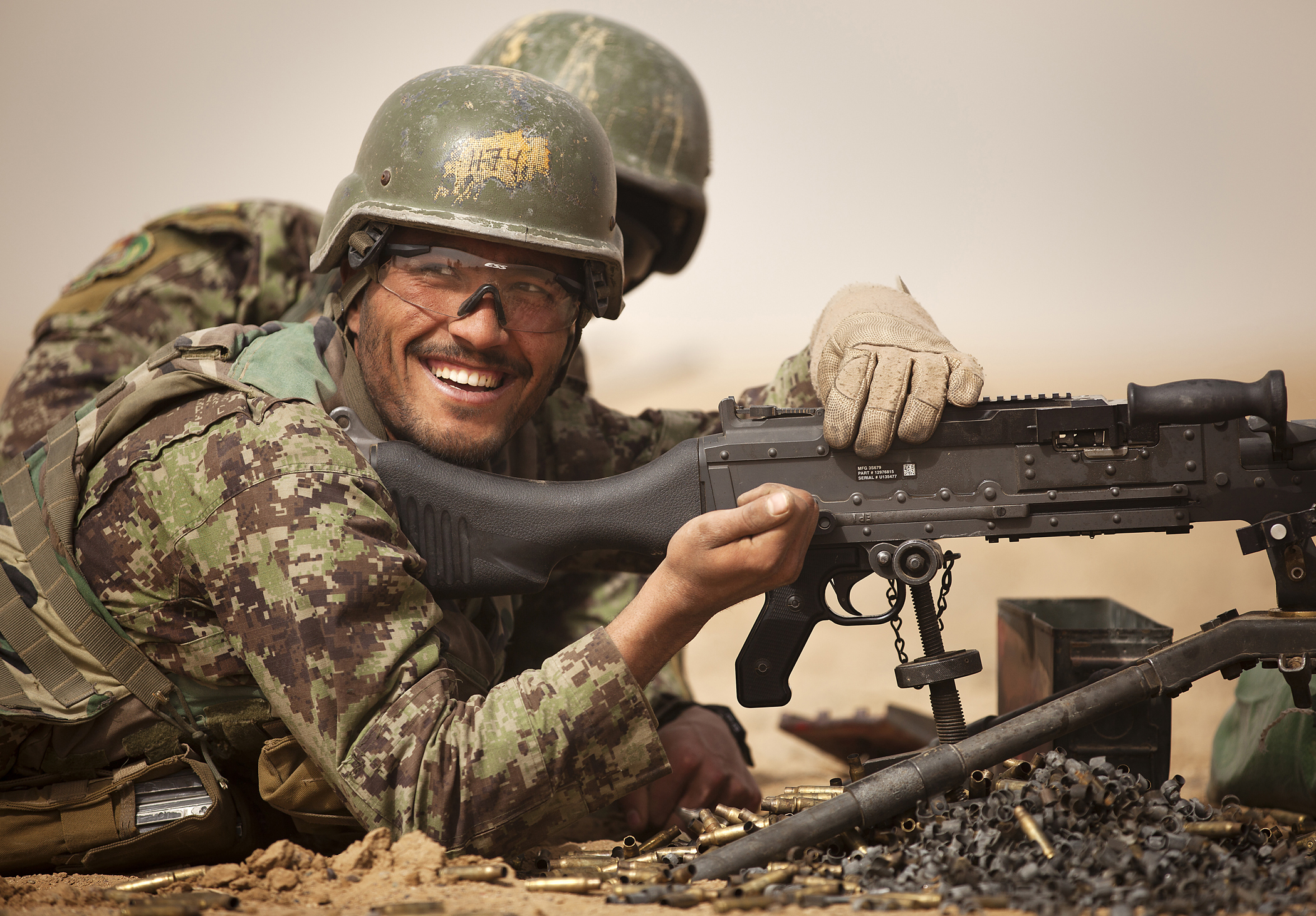 Afghan soldiers develop into machine gun leaders under the guidance of ‘America’s Battalion’ [Image 3 of 9]