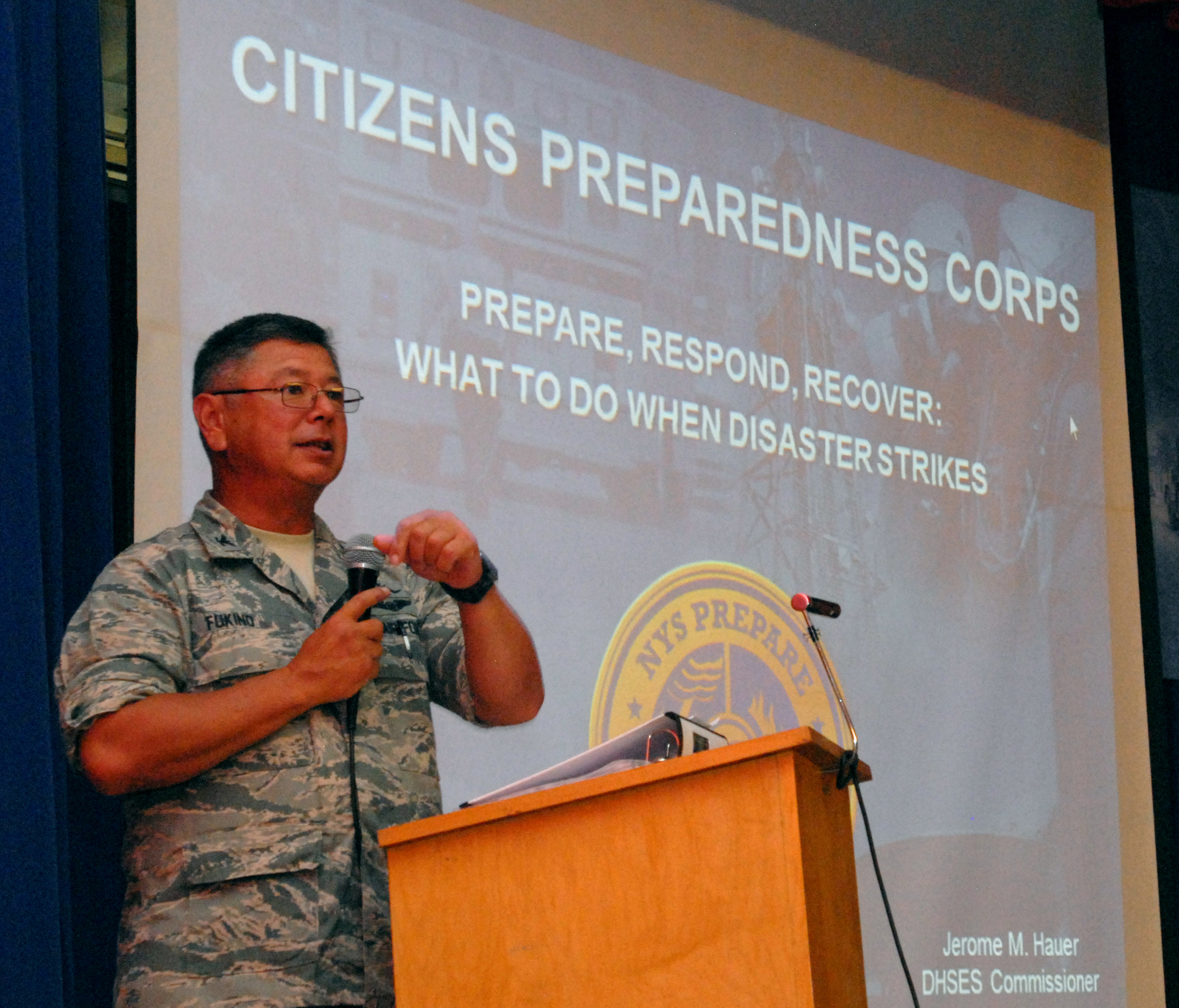Citizen Preparedness Corps Training Program, Greenwich Village School, June 5, 2014
