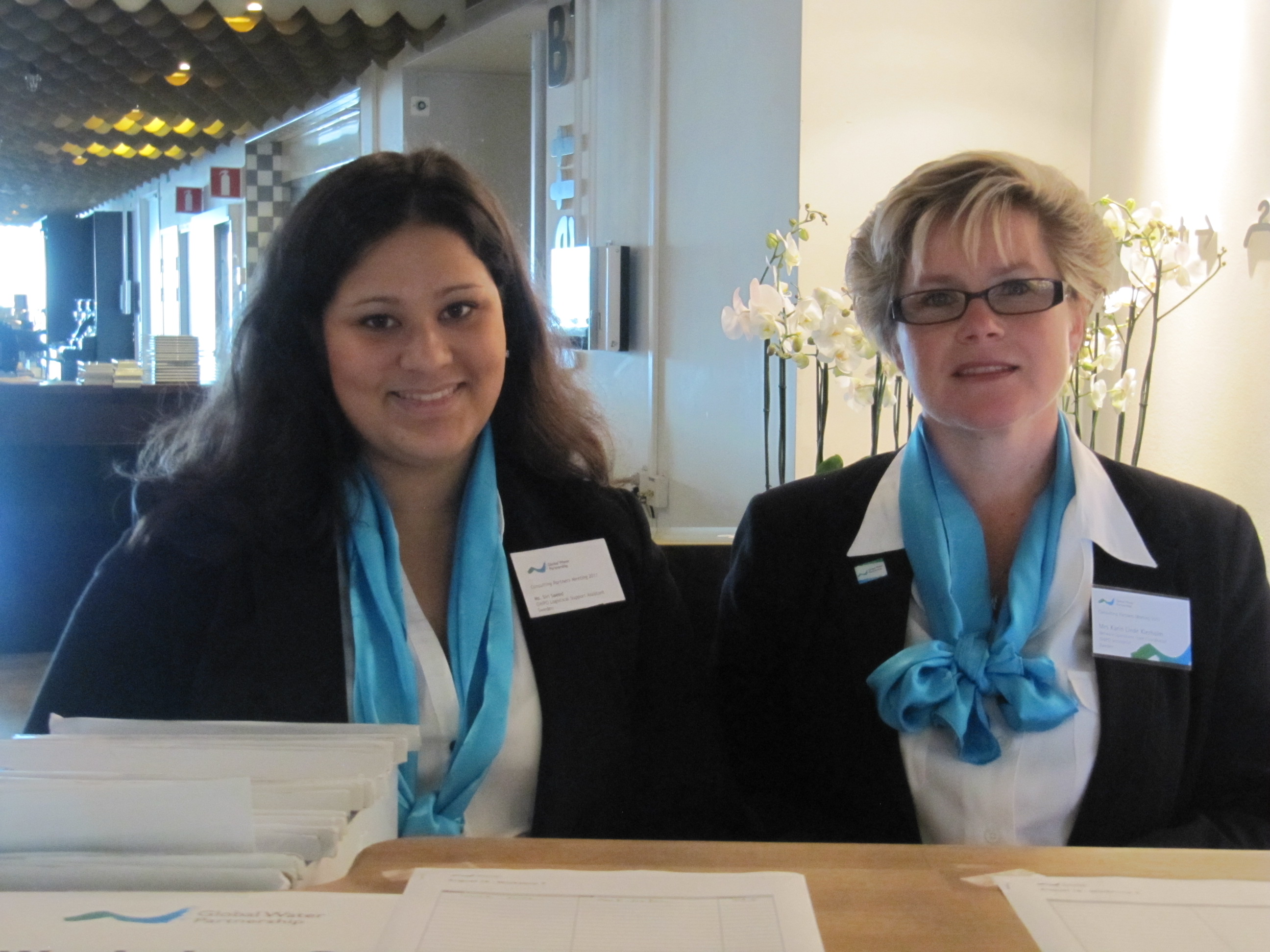 CP Meeting coordinators Siri Saaed and Karin Linde-Klerholm