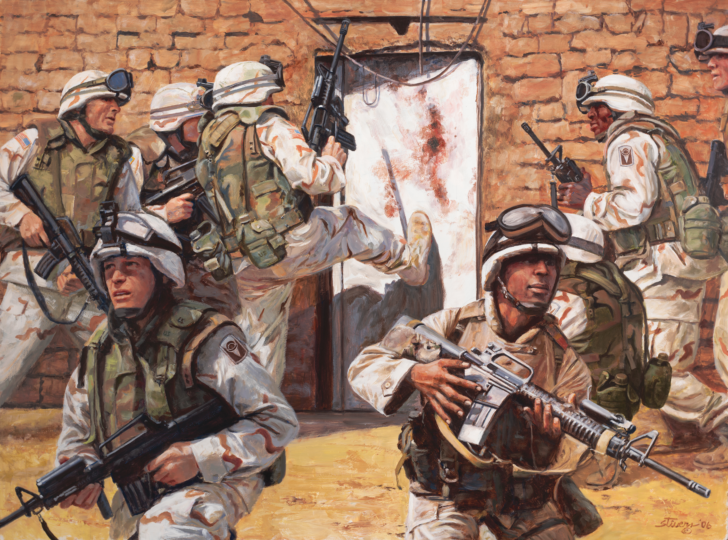 Capture at Ar Ramadi by Don Stivers