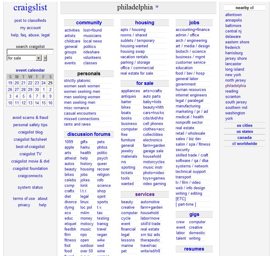 craigslist