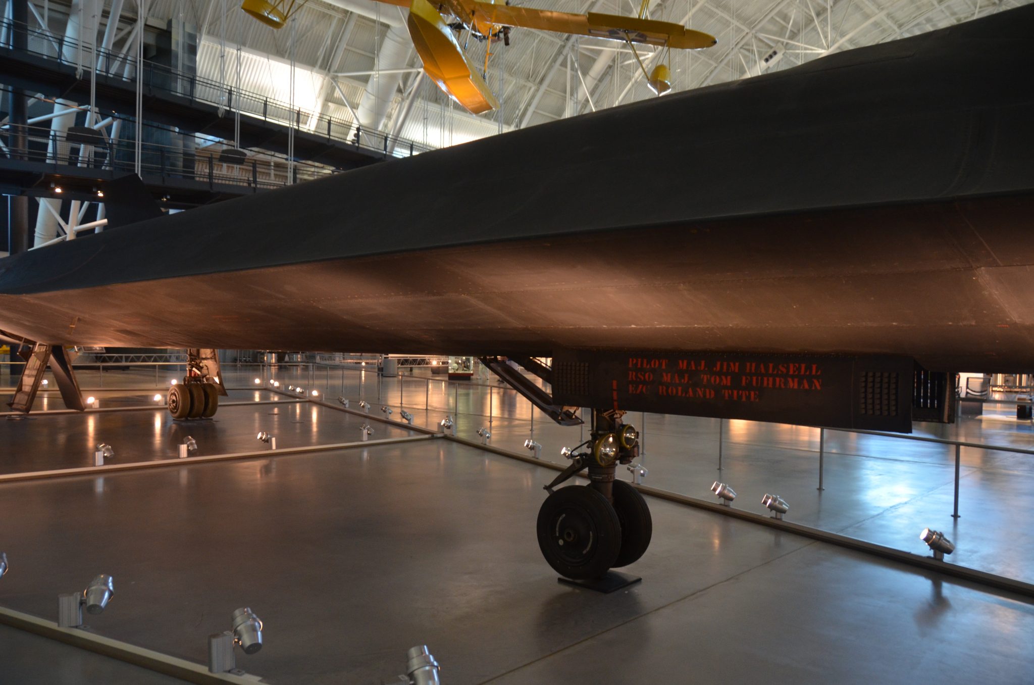Steven F. Udvar-Hazy Center: SR-71 Blackbird (starboard profile)