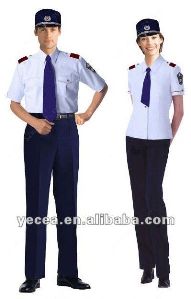 Hot Selled Handsome Polyester/cotton Security Guard Uniform - Buy ...