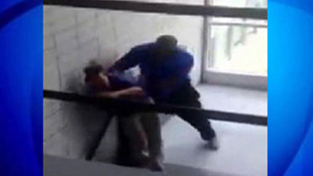 Chicago high school security guard allegedly pushes student down ...