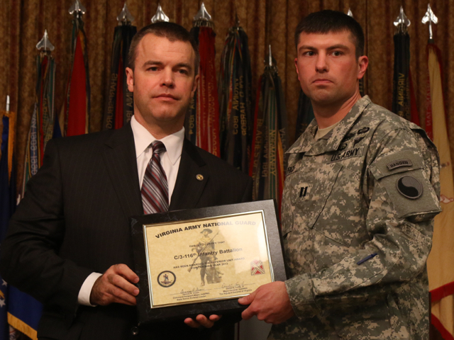 Virginia Army National Guard recognizes top units