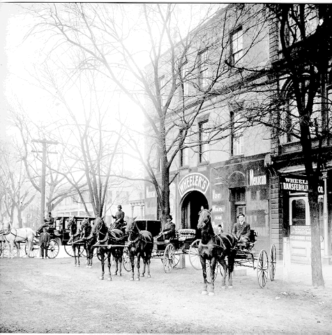 Wheeler's Transfer and Livery Company [photograph] / Security Federal Savings and Loan Association. [Columbia, S.C.] : The Association, [19--]. [19--].