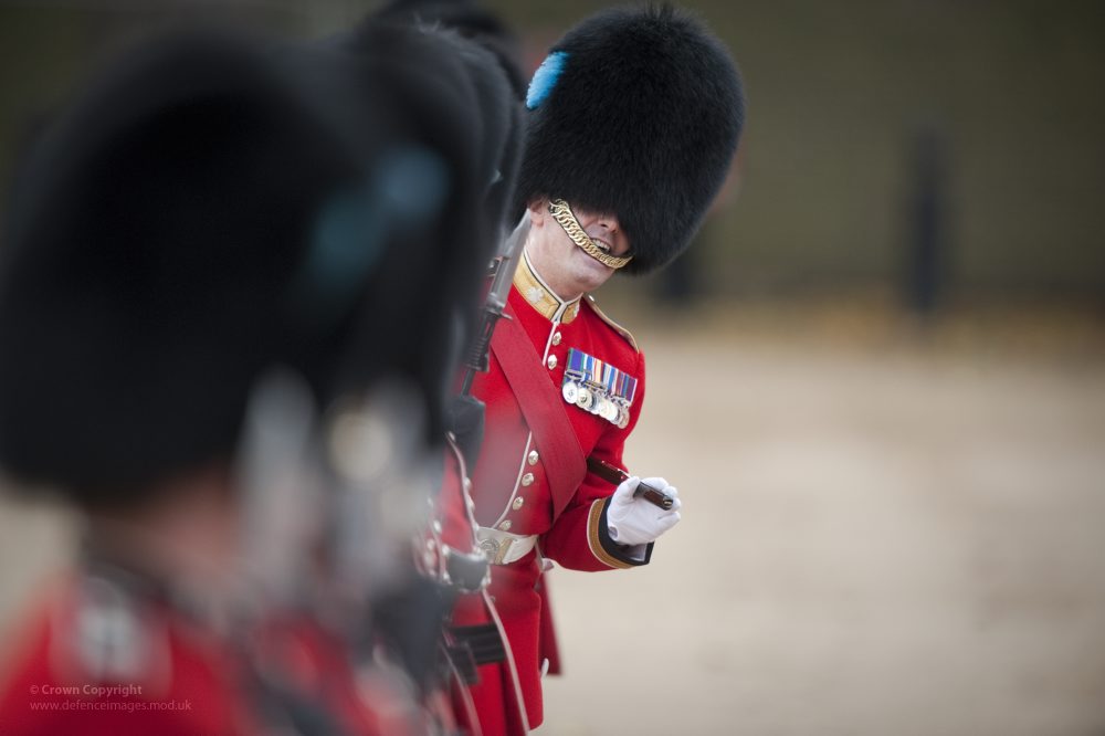 Irish Guards on Parade