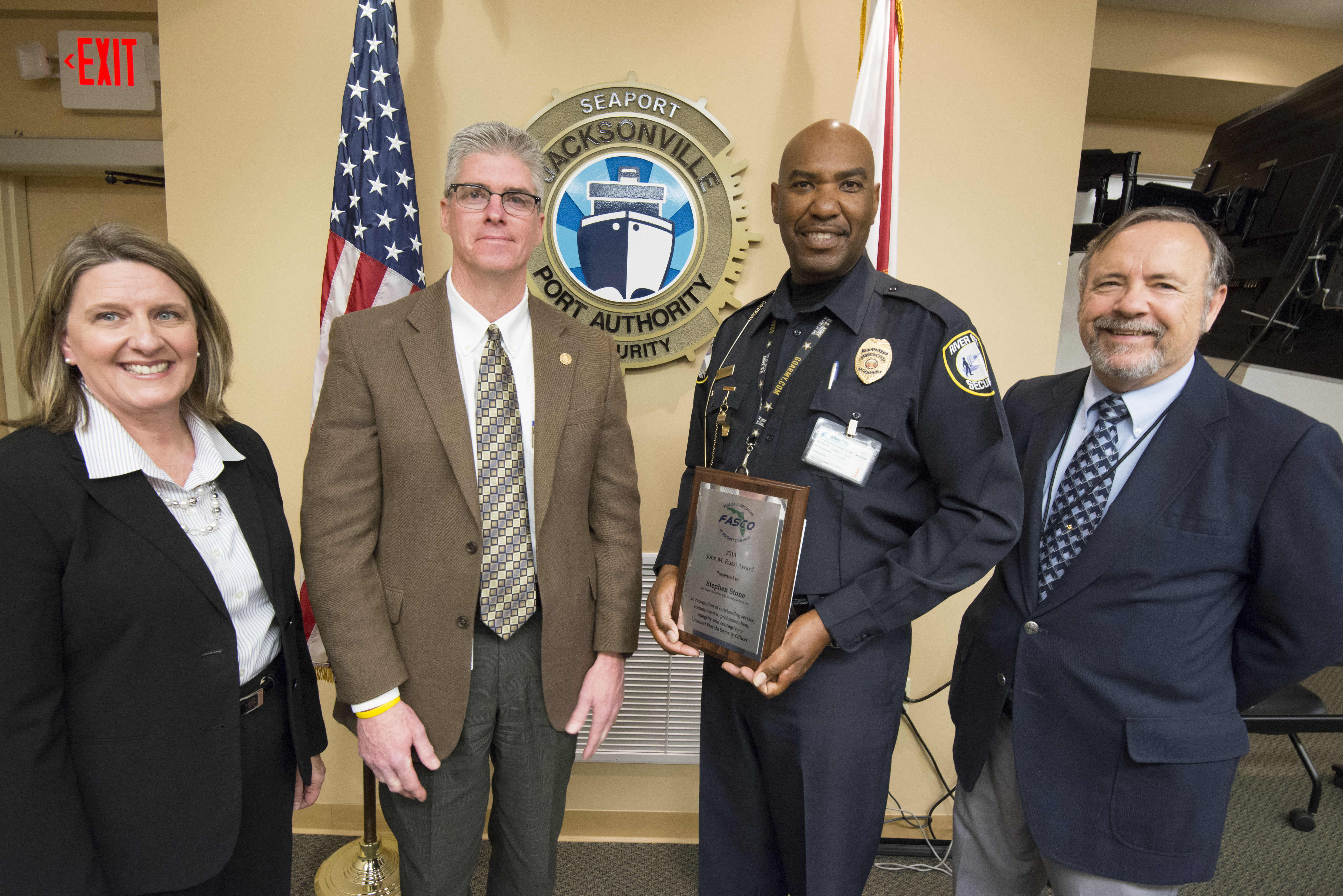 Cruise Terminal Security Officer Earns Statewide Honor
