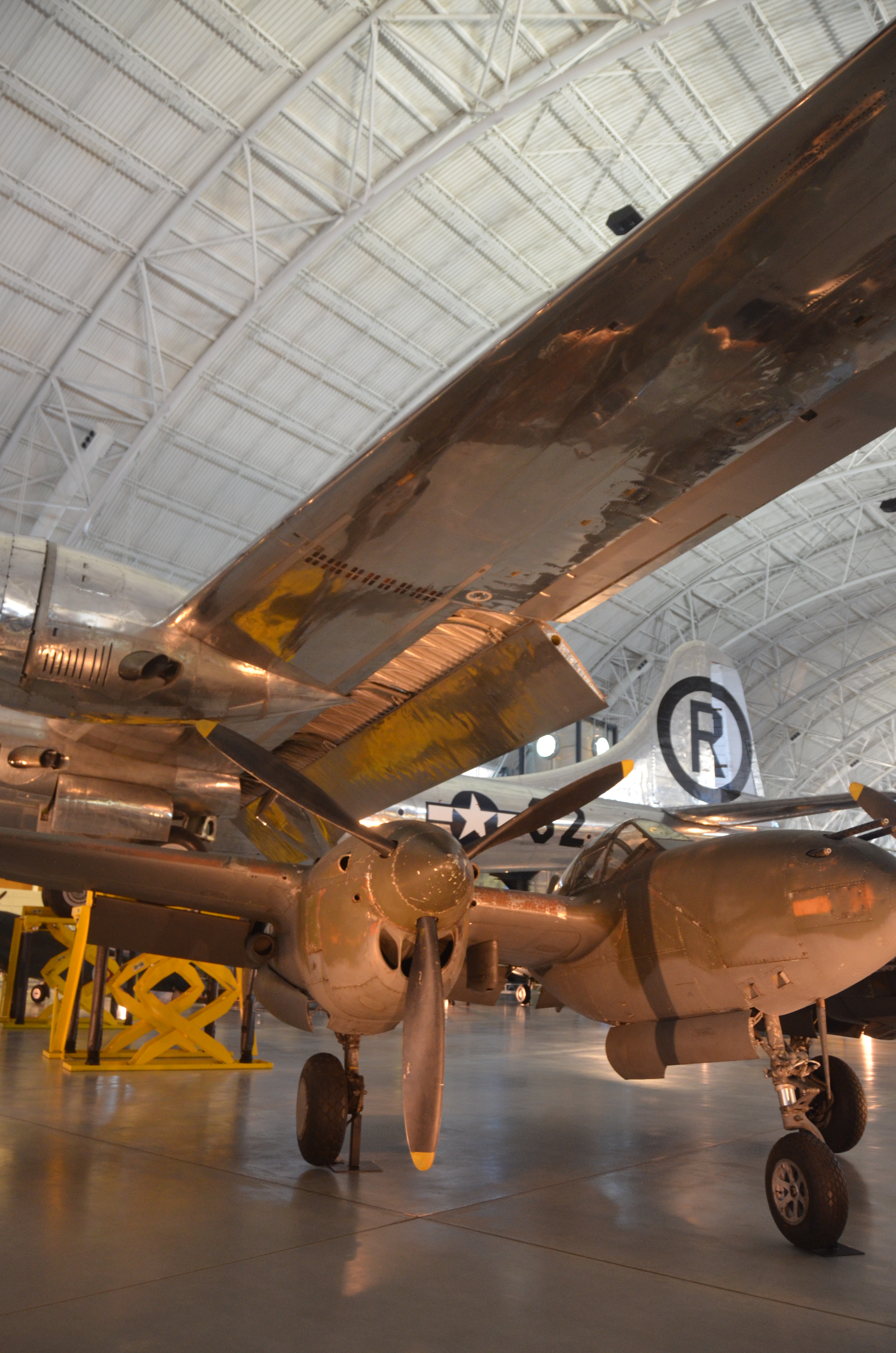Steven F. Udvar-Hazy Center: B-29 Superfortress "Enola Gay" panorama