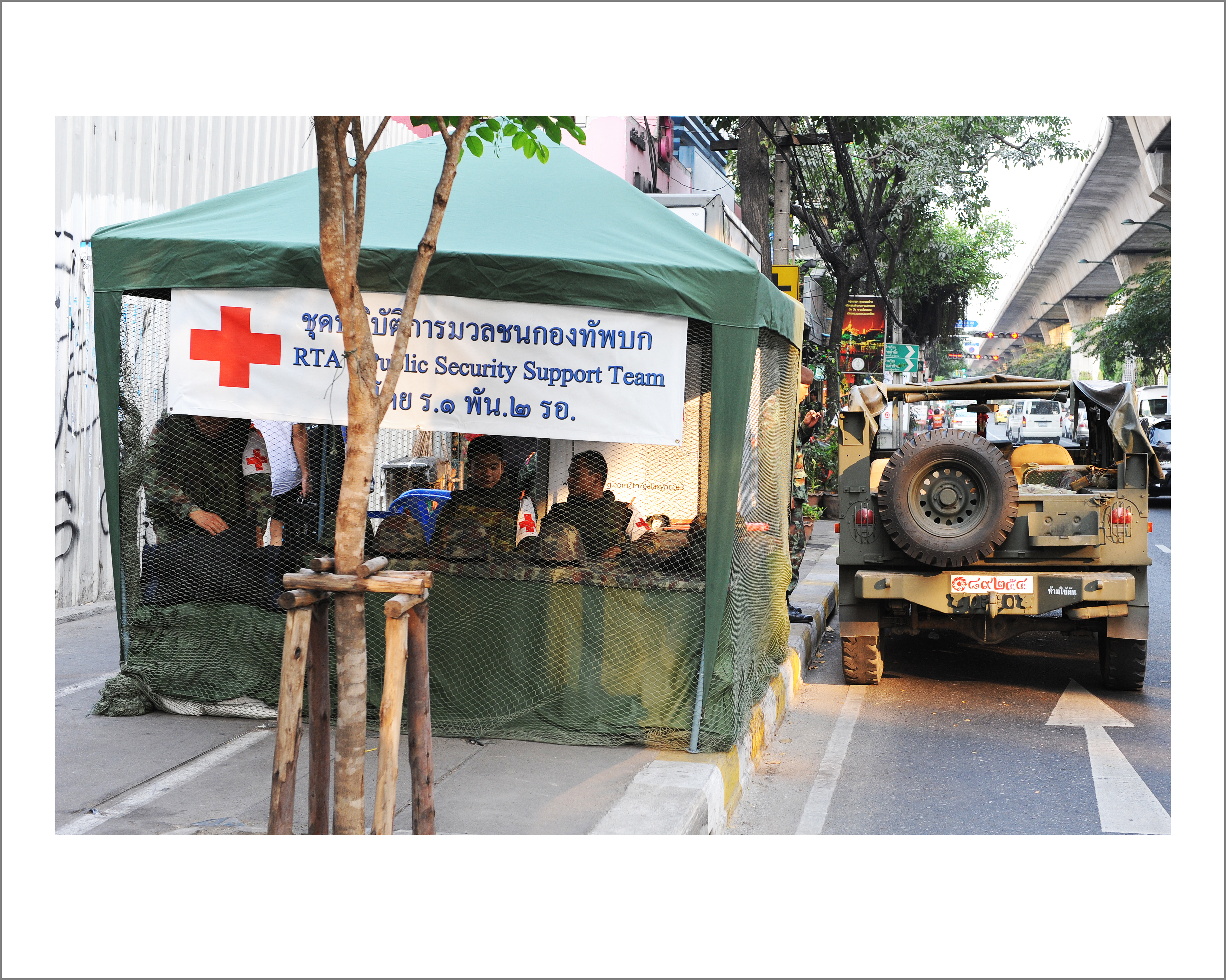 Sukhumvit Road, Bangkok. 26 February 2014.