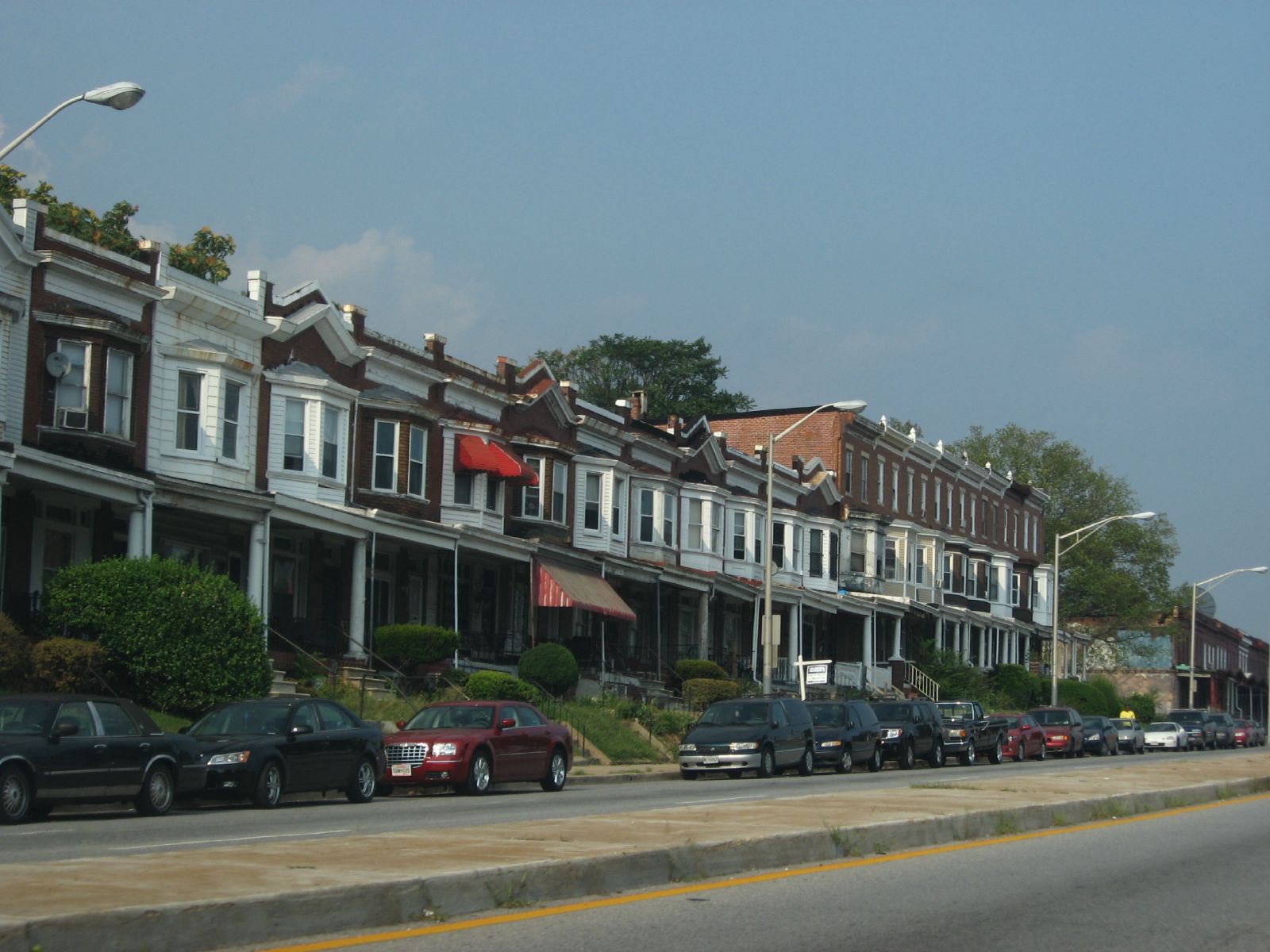 Rowhouses, City of Baltimore, Maryland