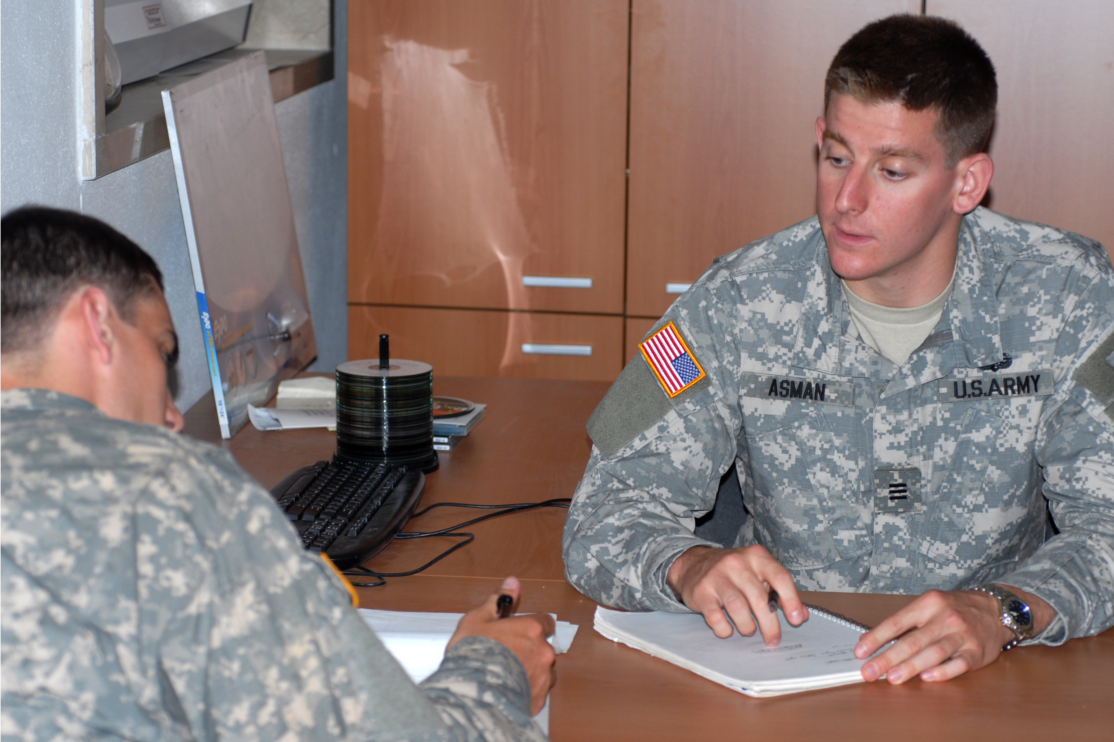 West Point cadets at U.S. Army Africa, 07-2010