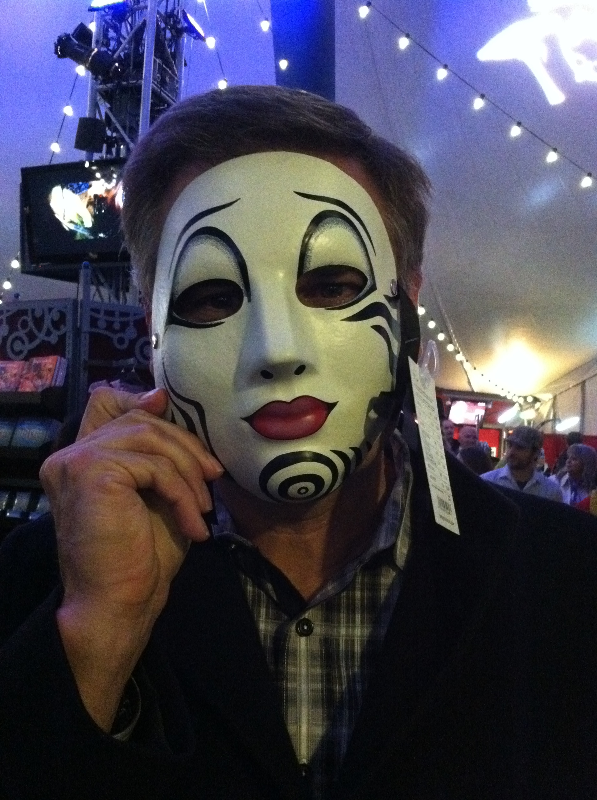 there is a process which can't be undone in advance or retrospect : mask, man, san francisco (2011) by torbakhopper / CC BY 2.0 there is a process which can't be undone in advance or retrospect : mask, man, san francisco (2011)