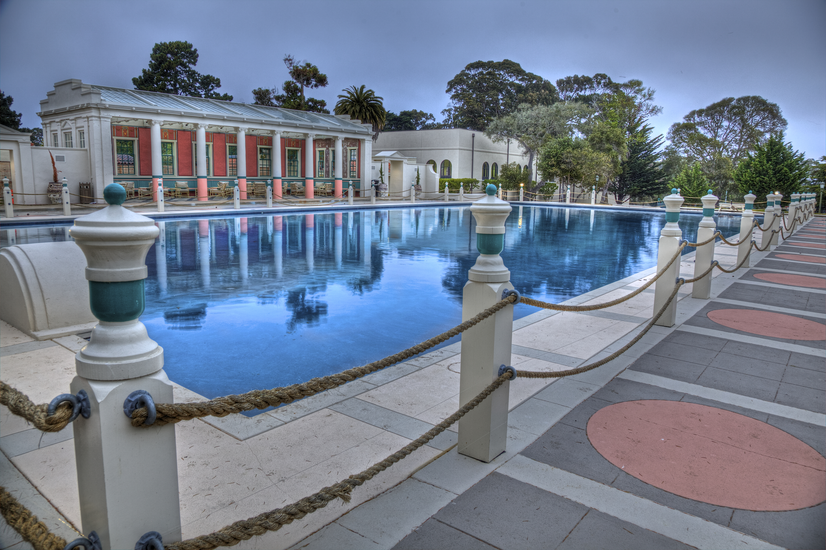 Roman Plunge Pool at Naval Postgraduate School in Monterey, California by Princess Stand in the Rain / CC BY-SA 2.0 Roman Plunge Pool at Naval Postgraduate School in Monterey, California