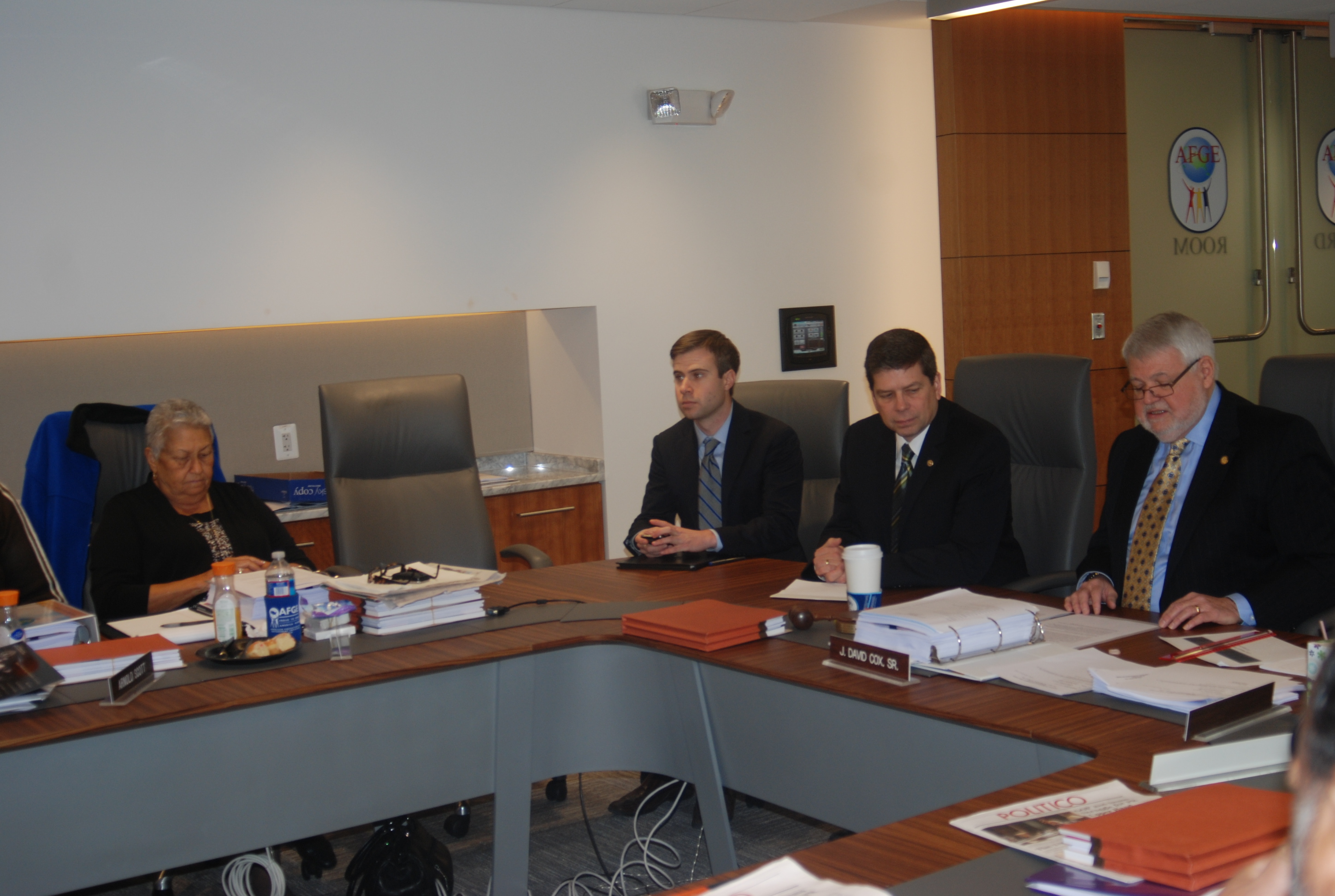 Sen. Mark Begich at the December 2012 National Executive Council Meeting