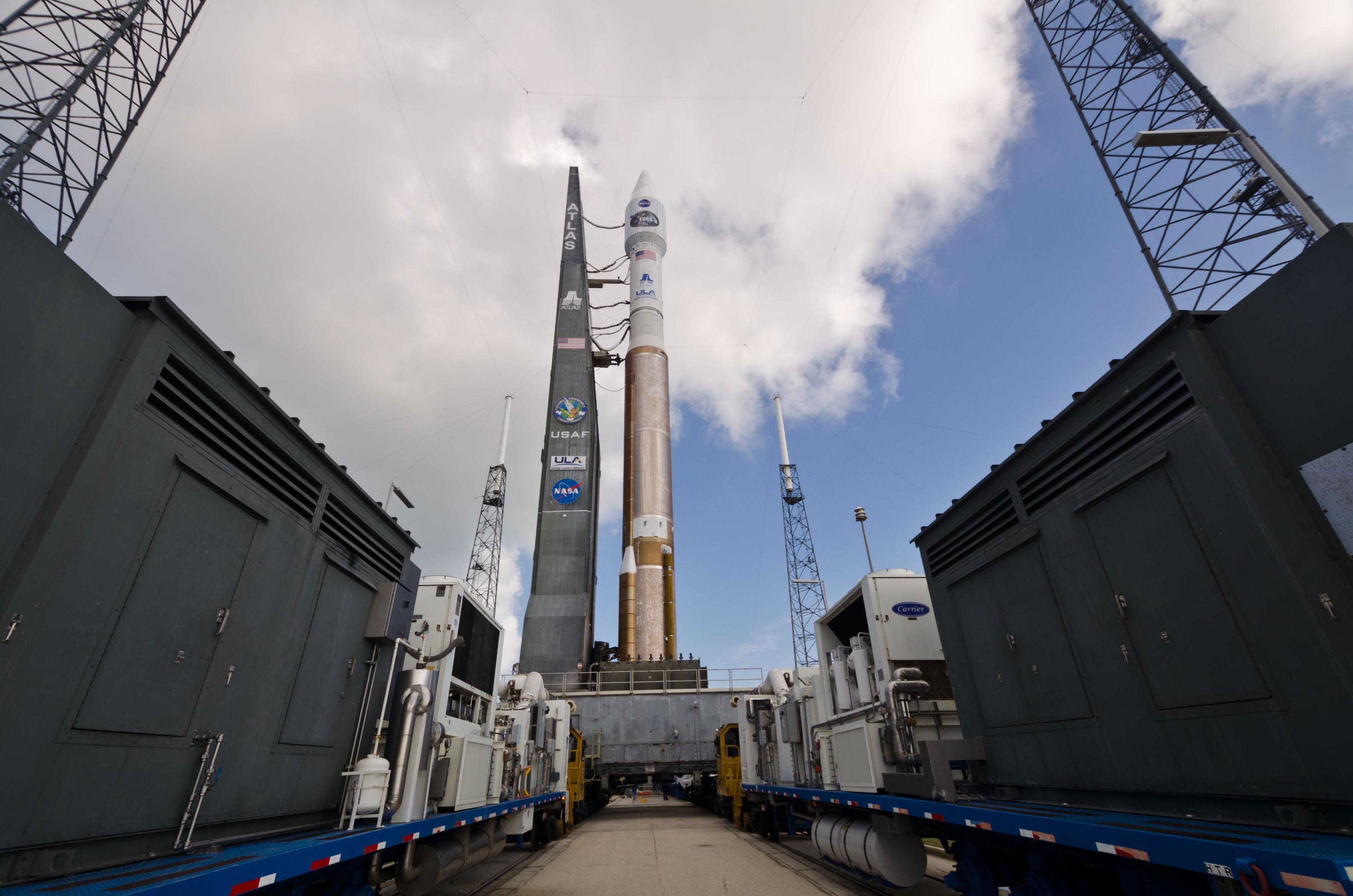 Rollout of Atlas V TDRS-K, Cape Canaveral AFS, Florida by NASA Goddard Photo and Video / CC BY 2.0 Rollout of Atlas V TDRS-K, Cape Canaveral AFS, Florida