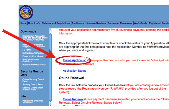 nevada-security-online-application