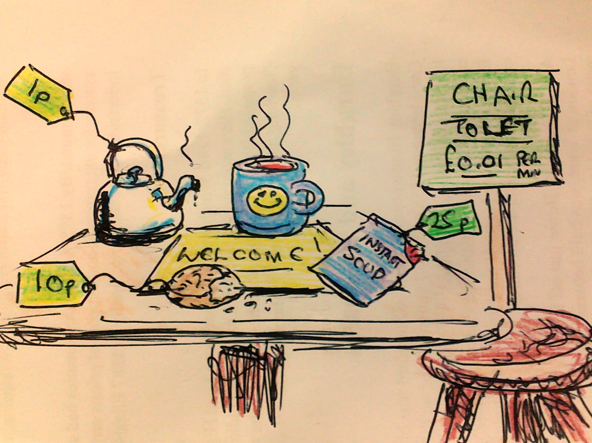 Hot soup and charitable elephants by Julian Partridge / CC BY-SA 2.0 Hot soup and charitable elephants
