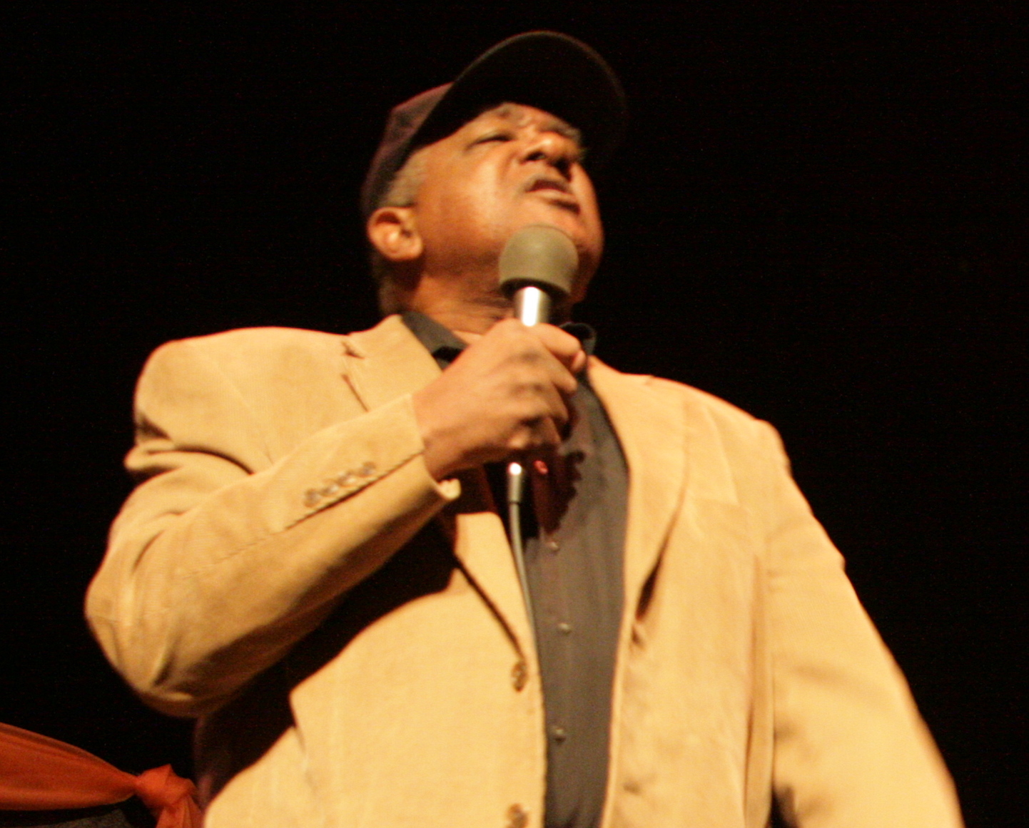 Black Panther Chairman Bobby Seale at 2009 Huey P. Newton Birthday Party