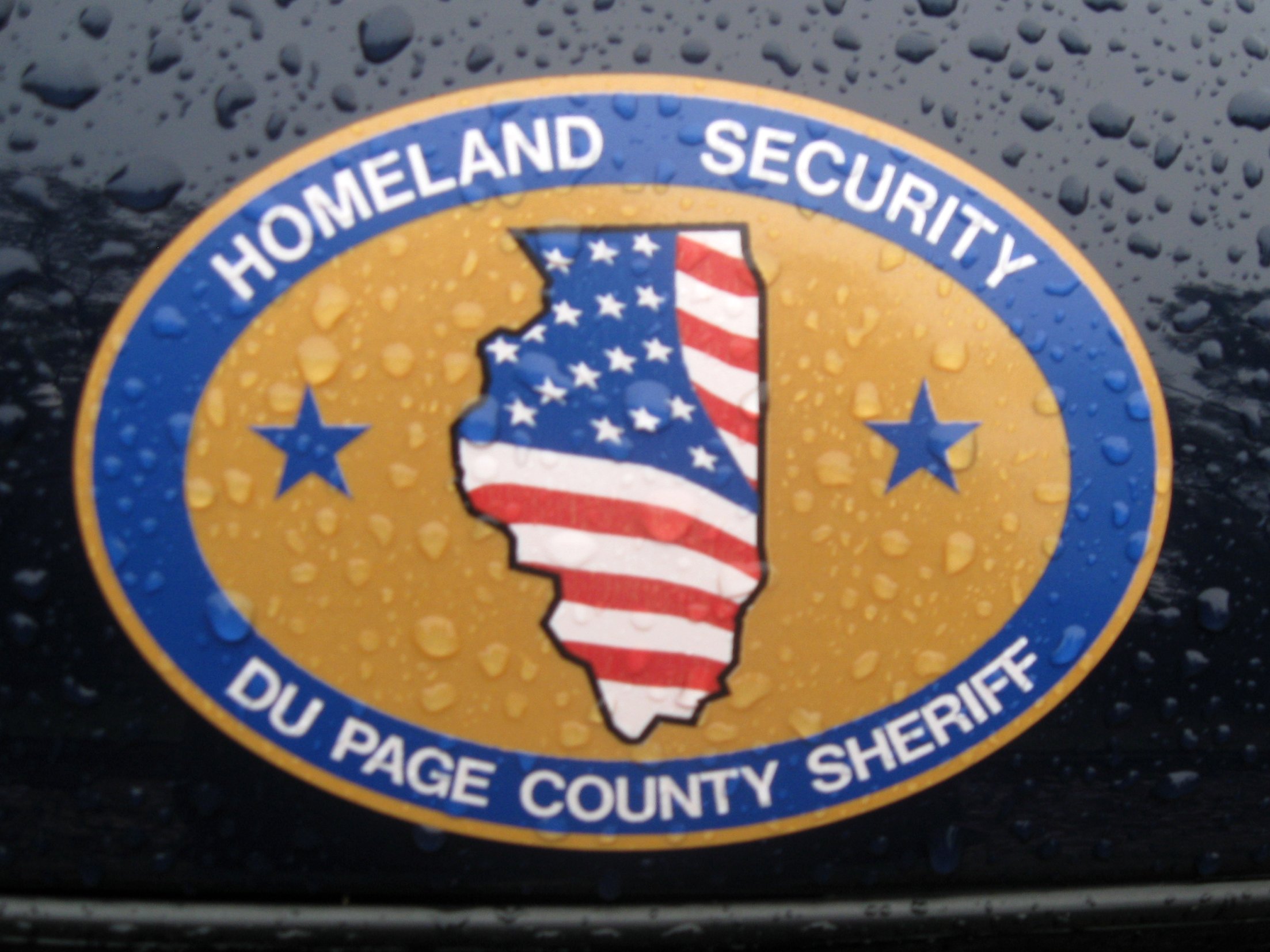 IL - Dupage County Sheriff Department: Homeland Security Decal