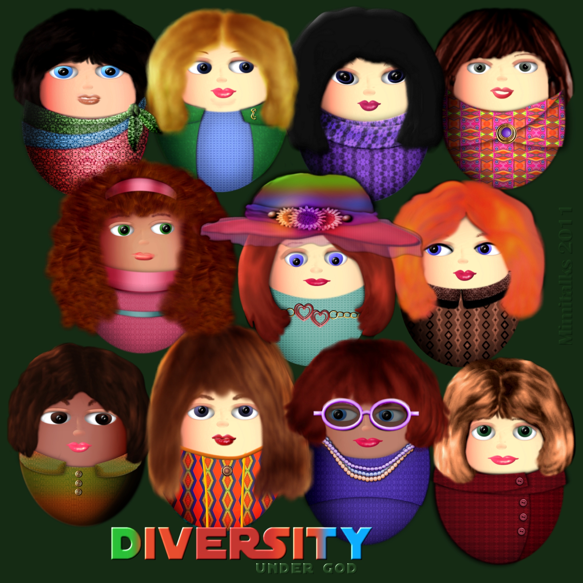 Diversity under God - by Mimitalks, inspired by events of this week by mimitalks, married, under grace / CC BY-NC-ND 2.0 Diversity under God - by Mimitalks, inspired by events of this week