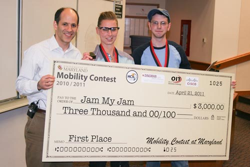 University of Maryland Announces Winners of First Mobility Programming Contest