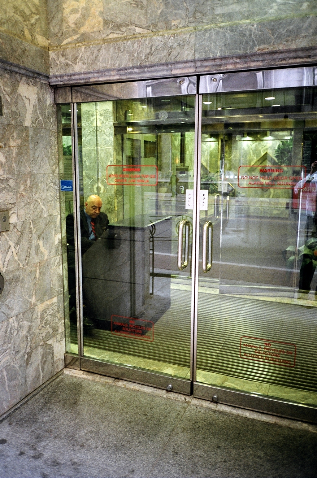 Lobby / doorway / Concierge / security guard