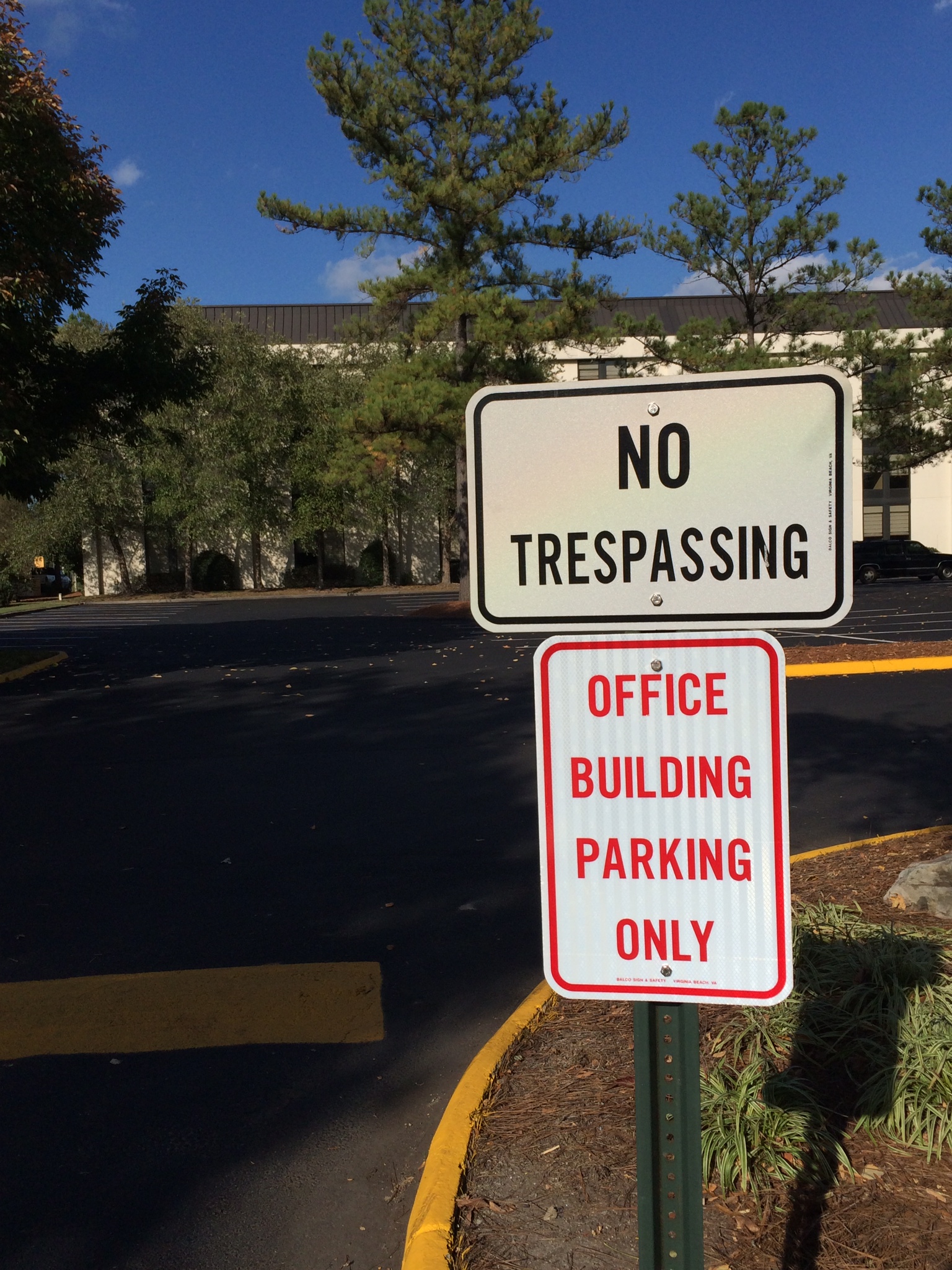 No Trespassing