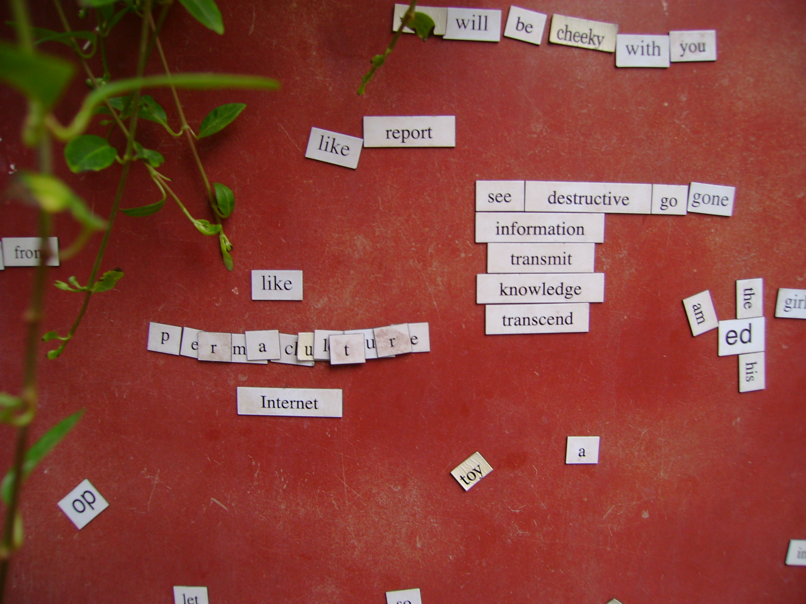 PERMACULTURE is...