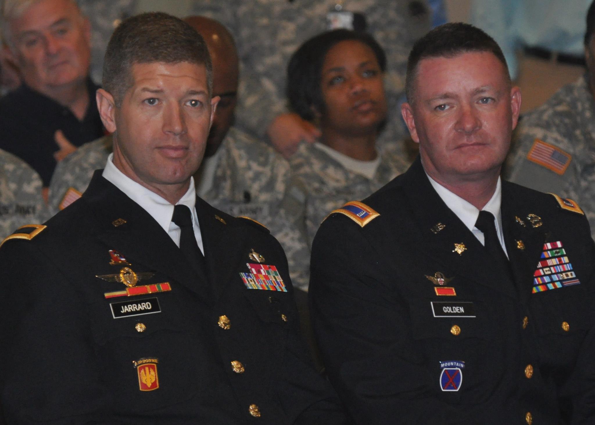 Tom Golden promoted to Chief Warrant Officer Five
