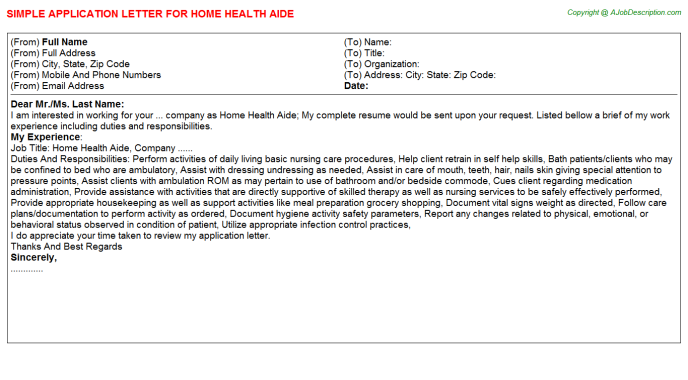 Home-Health-Aide-Application-Letter