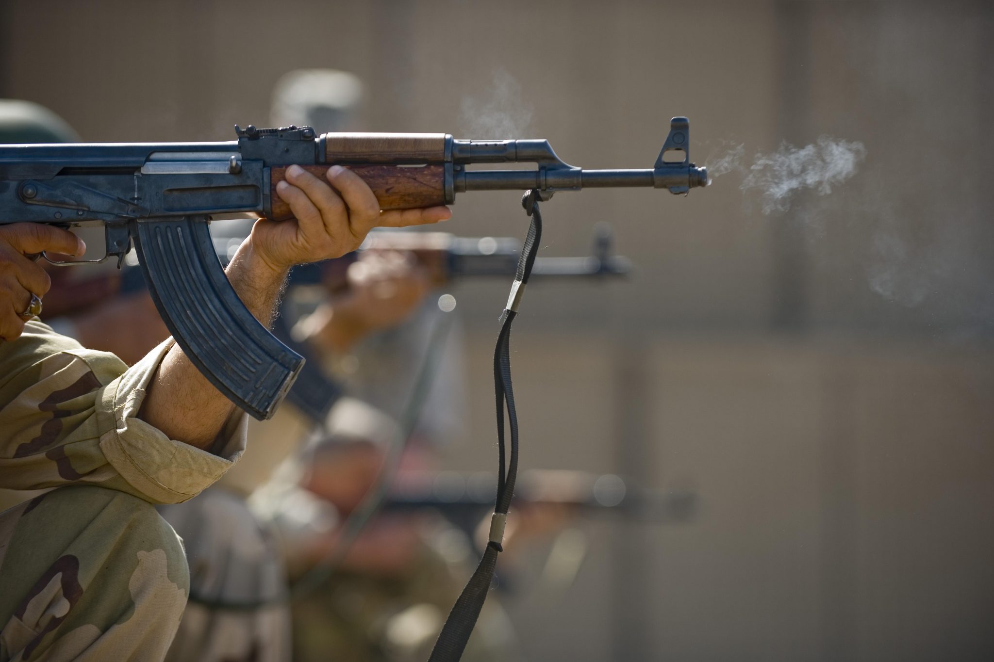 SFS trains IqAF security forces [Image 5 of 9]