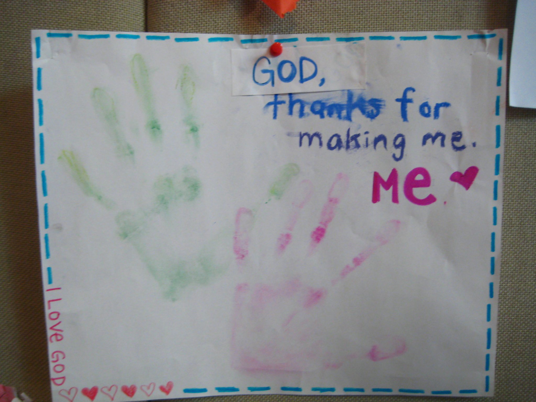 God, thanks for making me by Wootang01 / CC BY-ND 2.0 God, thanks for making me