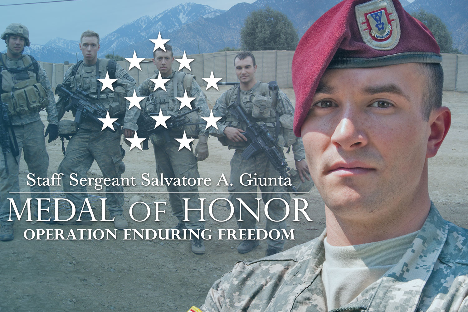Medal of Honor - Staff. Sgt. Salvatore Giunta - United States Army - 101116